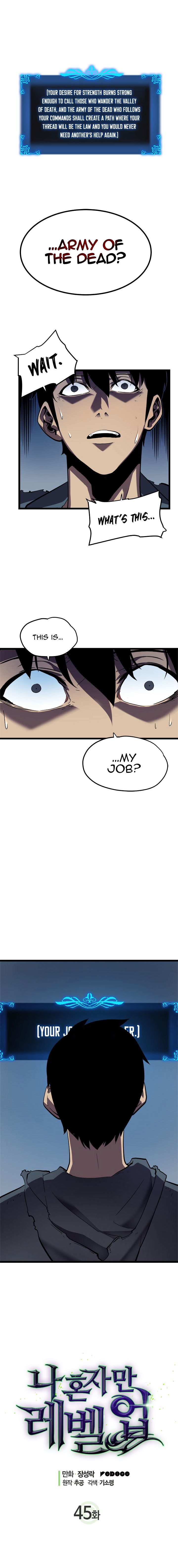 Solo Leveling Chapter 45 Page 1 - Sung Jin-Woo's adventure